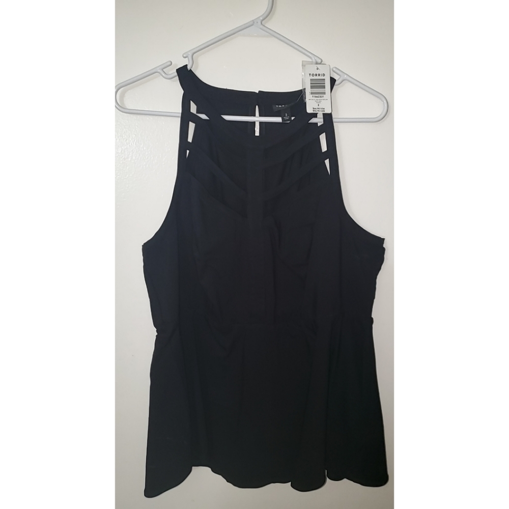 Torrid Peplum top